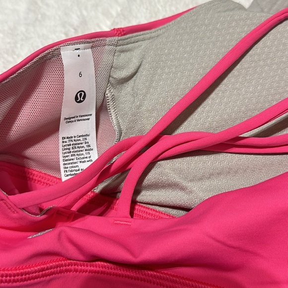 Lululemon | size 6 | free to be longline bra - Picture 8 of 9